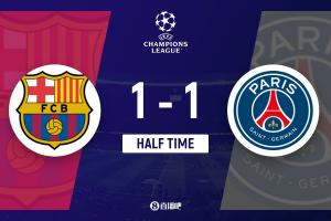 官方：50207名球迷入场观战巴萨vs巴黎