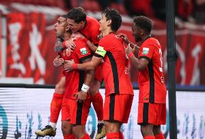 刘闻超：海港教学赛4-3取胜，莱昂纳多双响，王燊超、吕文君破门